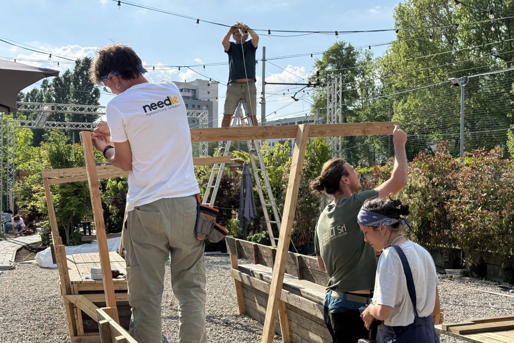 Casello San Cristoforo: Workshop di autocostruzione