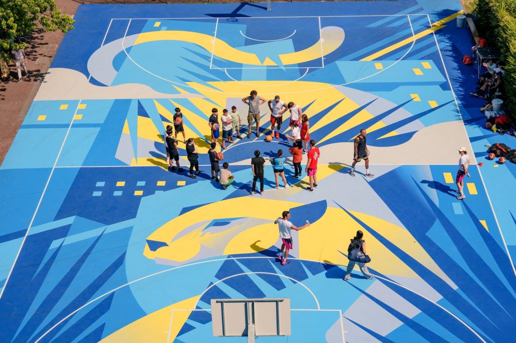 Piazza Paci: il playground della Barona