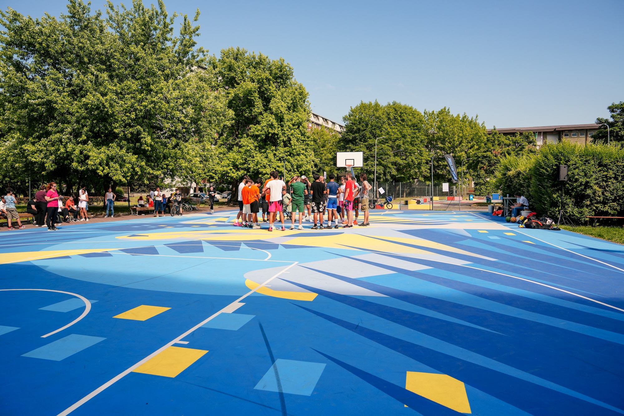 Piazza Paci: il playground della Barona